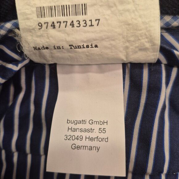 Bugatti 1040 Green Corduroy Pants Chino Style - Picture 13 of 16